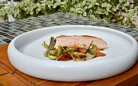 Roselières restaurant gastronomique près de Royan, à Saujon en Charente Maritime