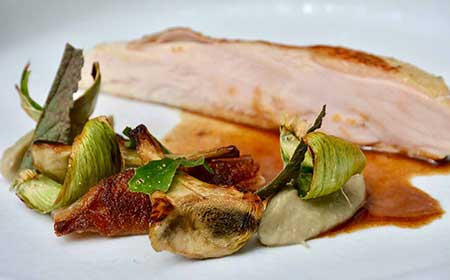 Roselières restaurant gastronomique près de Royan, à Saujon en Charente Maritime