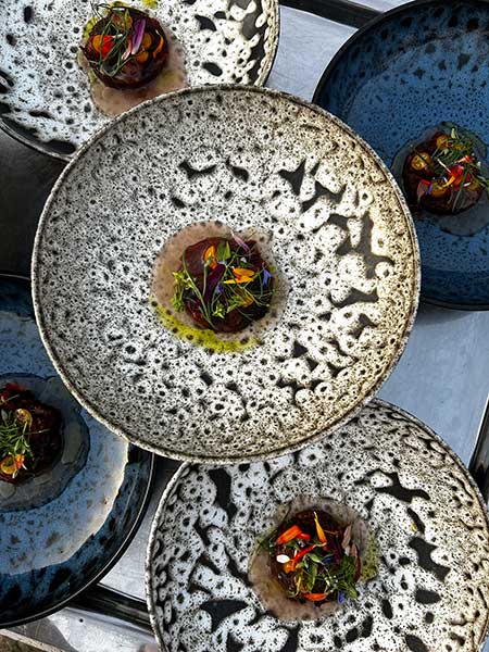 Repas Vigneron avec les Roselières restaurant gastronomique proche de Royan