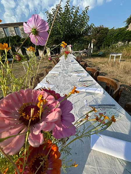 Repas Vigneron avec les Roselières restaurant gastronomique proche de Royan